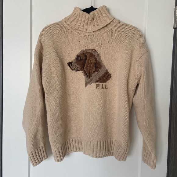 Lauren Ralph Lauren Sweaters - Lauren Ralph Lauren Green Label Dog Sweater size medium 100% cotton